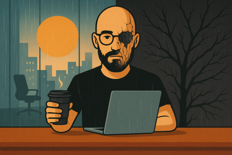 Ser produtivo pode ferir. Algumas dores o tempo cura. Outras, não. Porque nascem no silêncio e se escondem onde o tempo não toca.